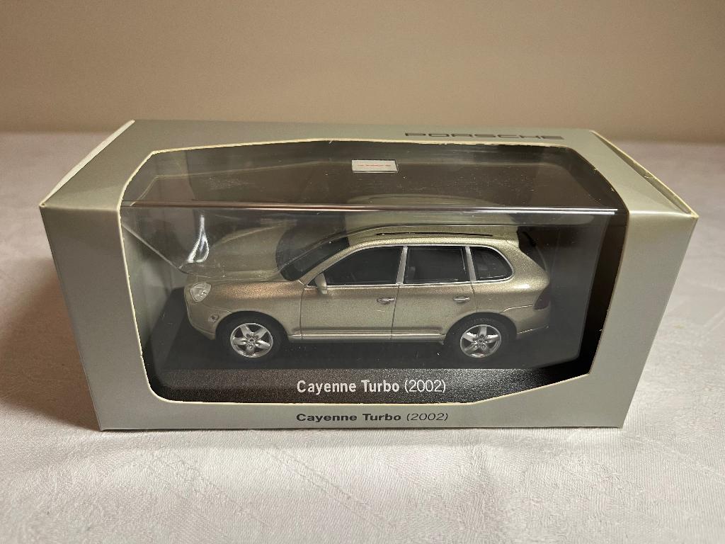 Minichamps (Porsche editie) Porsche Cayenne Turbo 2002 1:43, Hobby en Vrije tijd, Modelauto's | 1:43, Ophalen of Verzenden, Zo goed als nieuw