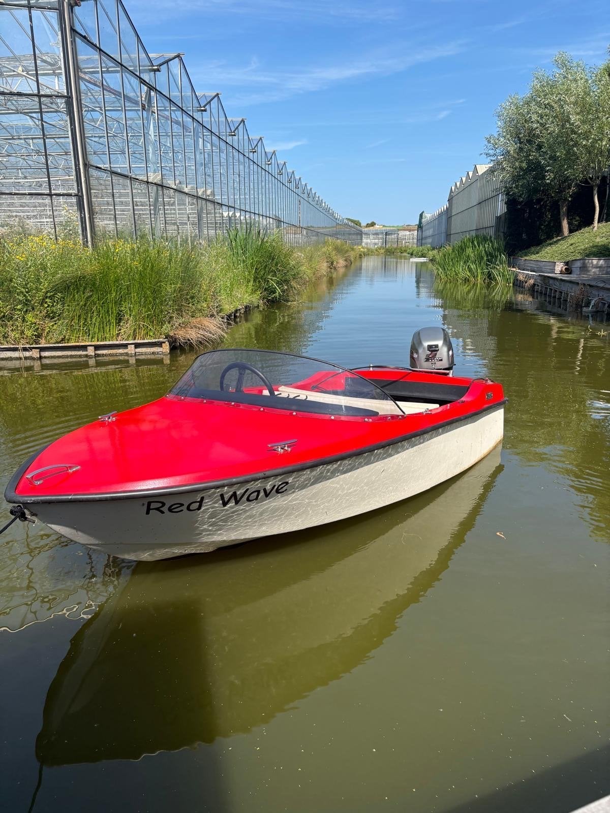 Seafire/Spitfire bootje incl. Mariner 9.9pk en trailer, Ophalen, Gebruikt