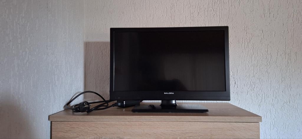 Salora 20 inch HD LED TV (51cm) met DVD-speler, Ophalen of Verzenden