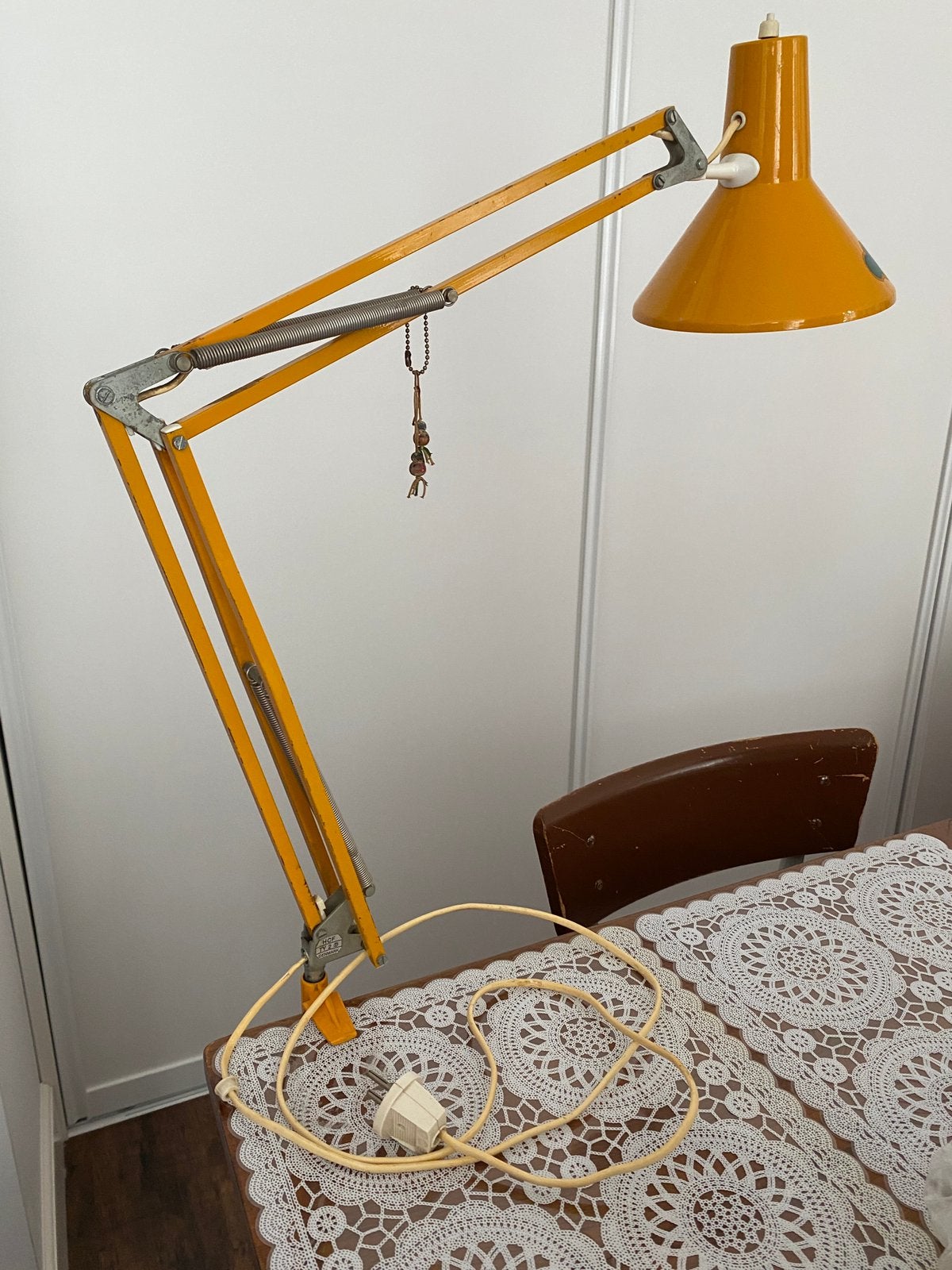 Vintage bureaulamp, Huis en Inrichting, Lampen | Tafellampen, Ophalen, Bureaulamp, Gebruikt, Vintage