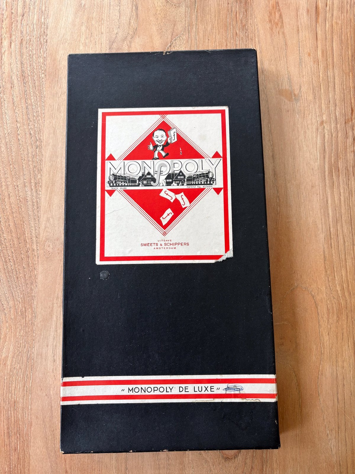 Monopoly de Luxe  | Vintage Nederlandse editie jaren 50, Ophalen of Verzenden