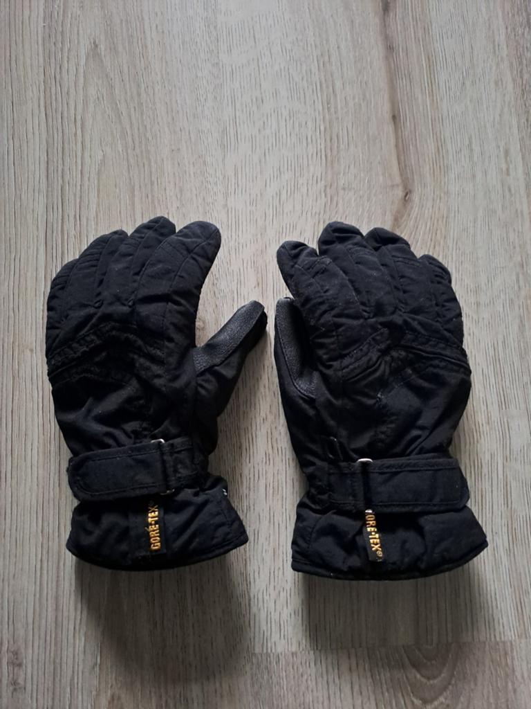 Ziener zwarte kinderhandschoenen skihandschoenen maat 5, Gebruikt, Ziener, Jongen of Meisje, Ophalen of Verzenden
