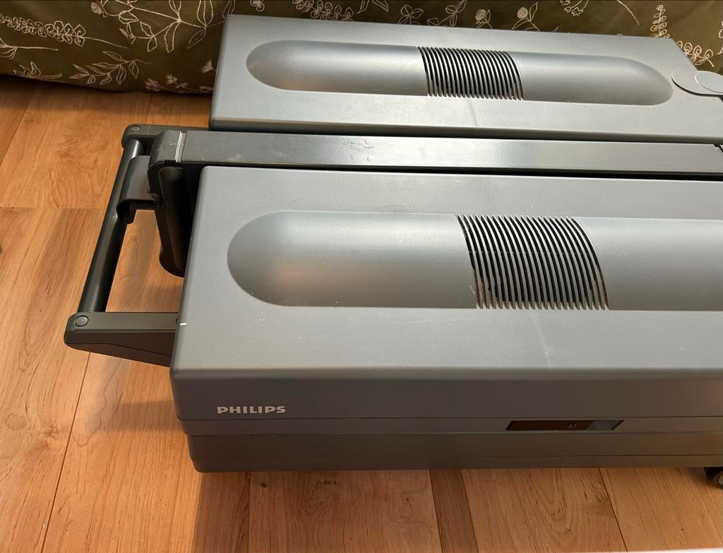 Philips Sunmobile HB 851/F Zonnebank, Ophalen of Verzenden, Gebruikt, Zonnebank enkelzijdig, Minder dan 10 lampen