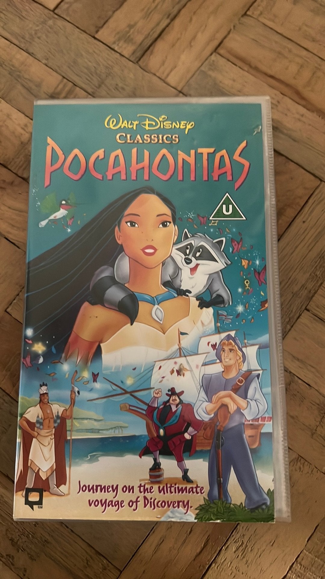 Walt Disney classics Pocahontas, Cd's en Dvd's, VHS | Kinderen en Jeugd, Alle leeftijden, Verzenden, Zo goed als nieuw