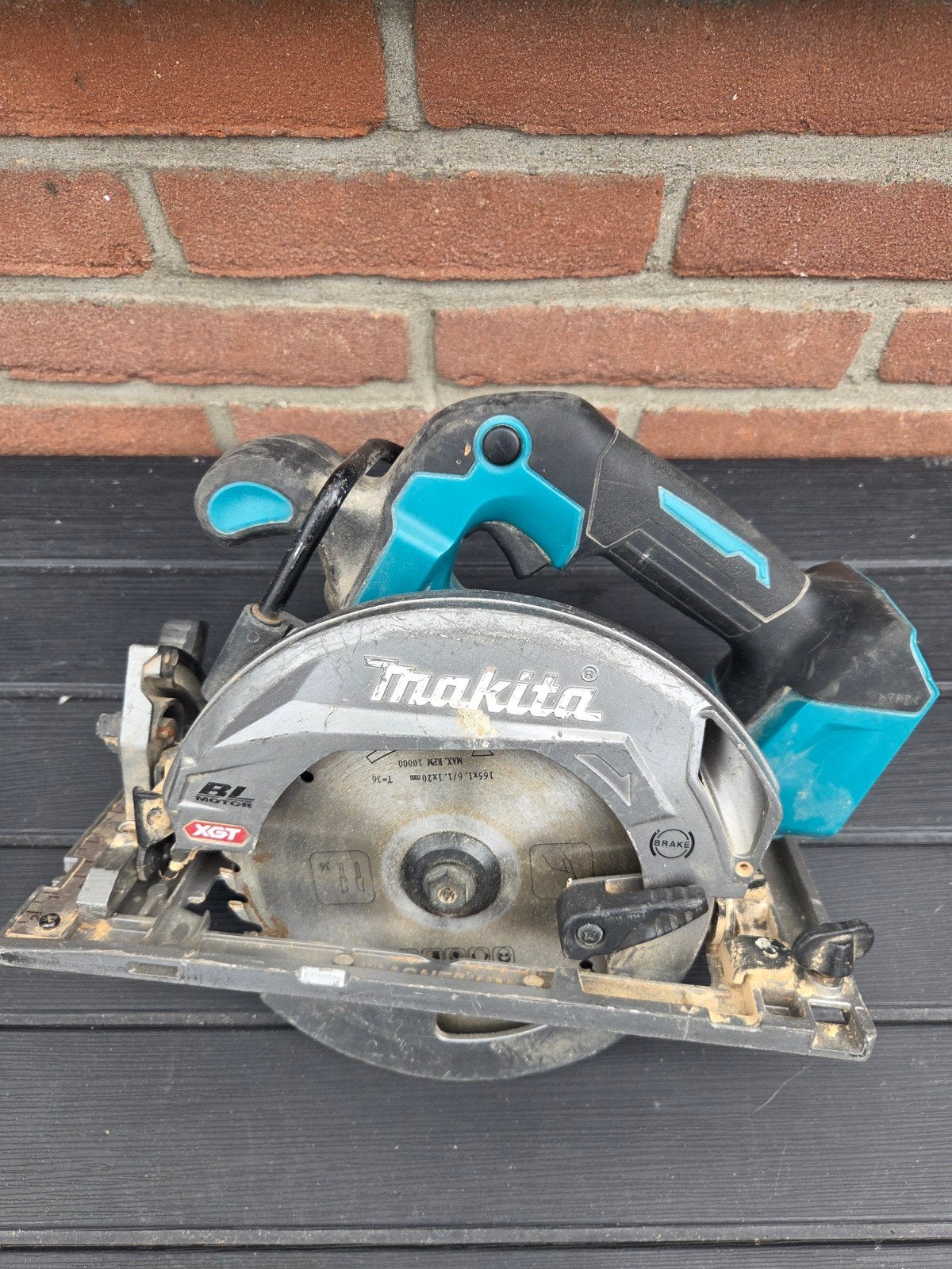 Makita cirkelzaag XGT. HS012G, Ophalen of Verzenden, 1200 watt of meer, Cirkelzaag, 30 tot 70 mm