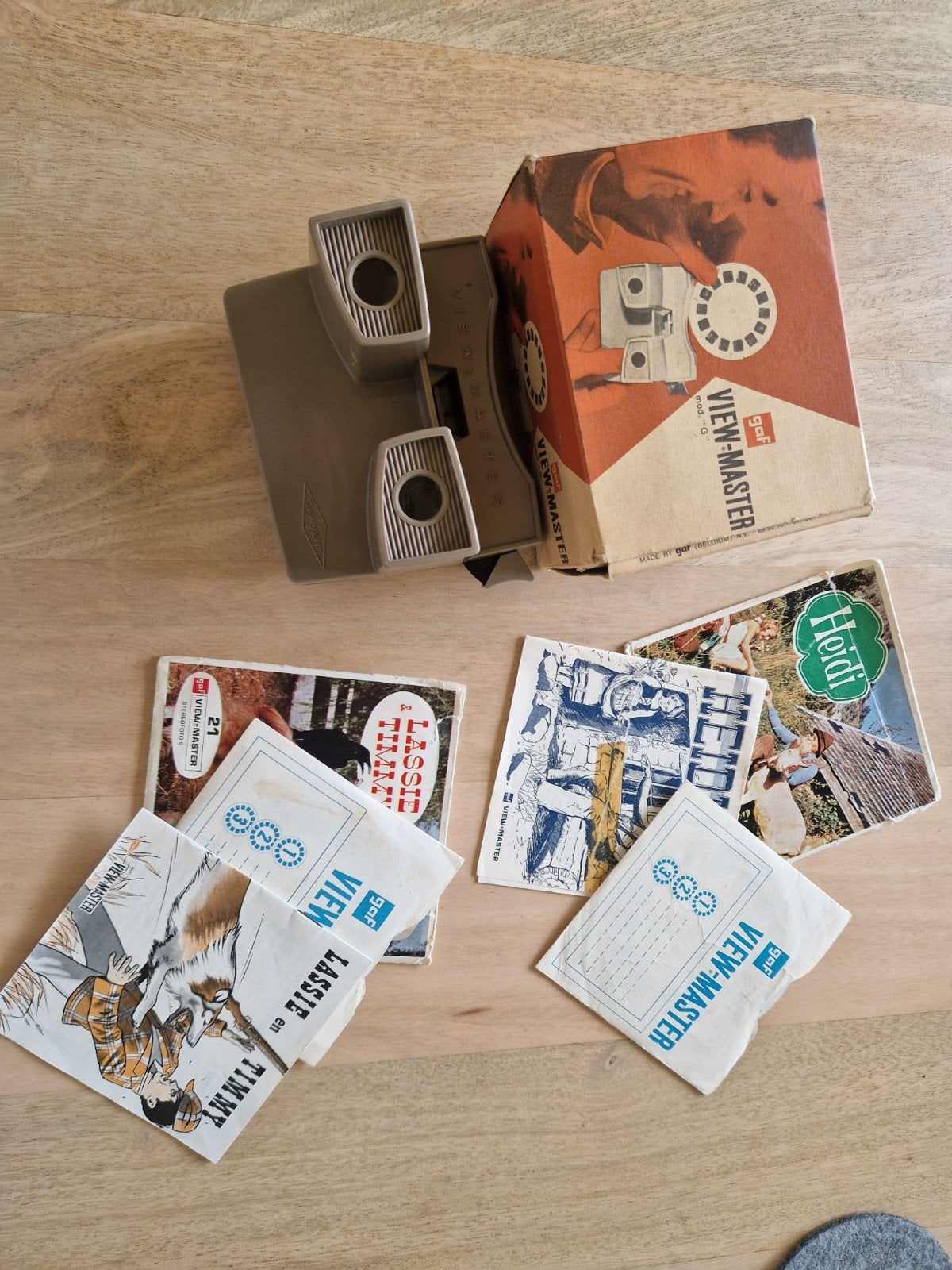 view master met 2 seriefotot's, Ophalen of Verzenden, Gebruikt