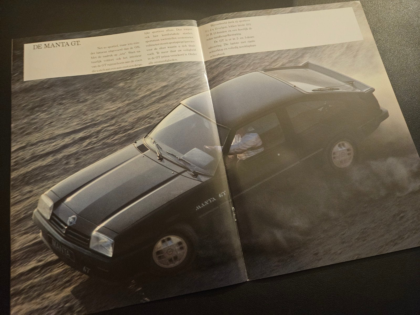 Brochure Opel Manta GT & GSi 1988, Ophalen of Verzenden, Zo goed als nieuw, Opel