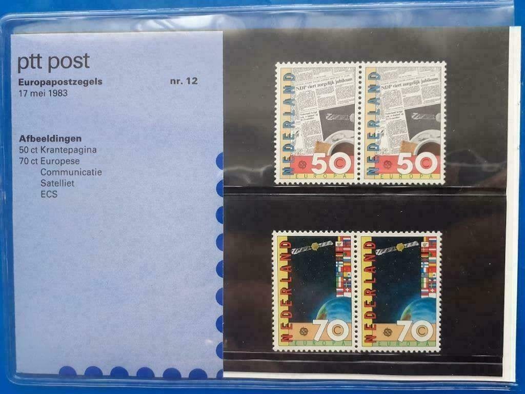PTT Mapje 12 - Europapostzegels 1983, Verzenden, Na 1940, Postfris