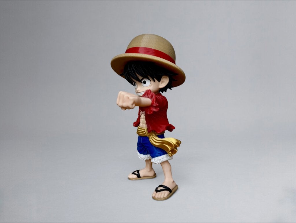 Luffy Figurine – One Piece – 30 cm – Fan Collectible, Ophalen of Verzenden, Nieuw, Fantasy