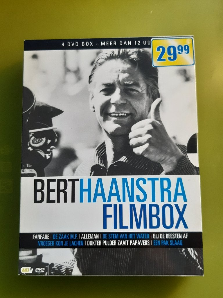 DVD FilmBox Bert Haanstra, 8 films, ZGAN, Alle leeftijden, Ophalen of Verzenden, Zo goed als nieuw, Overige genres