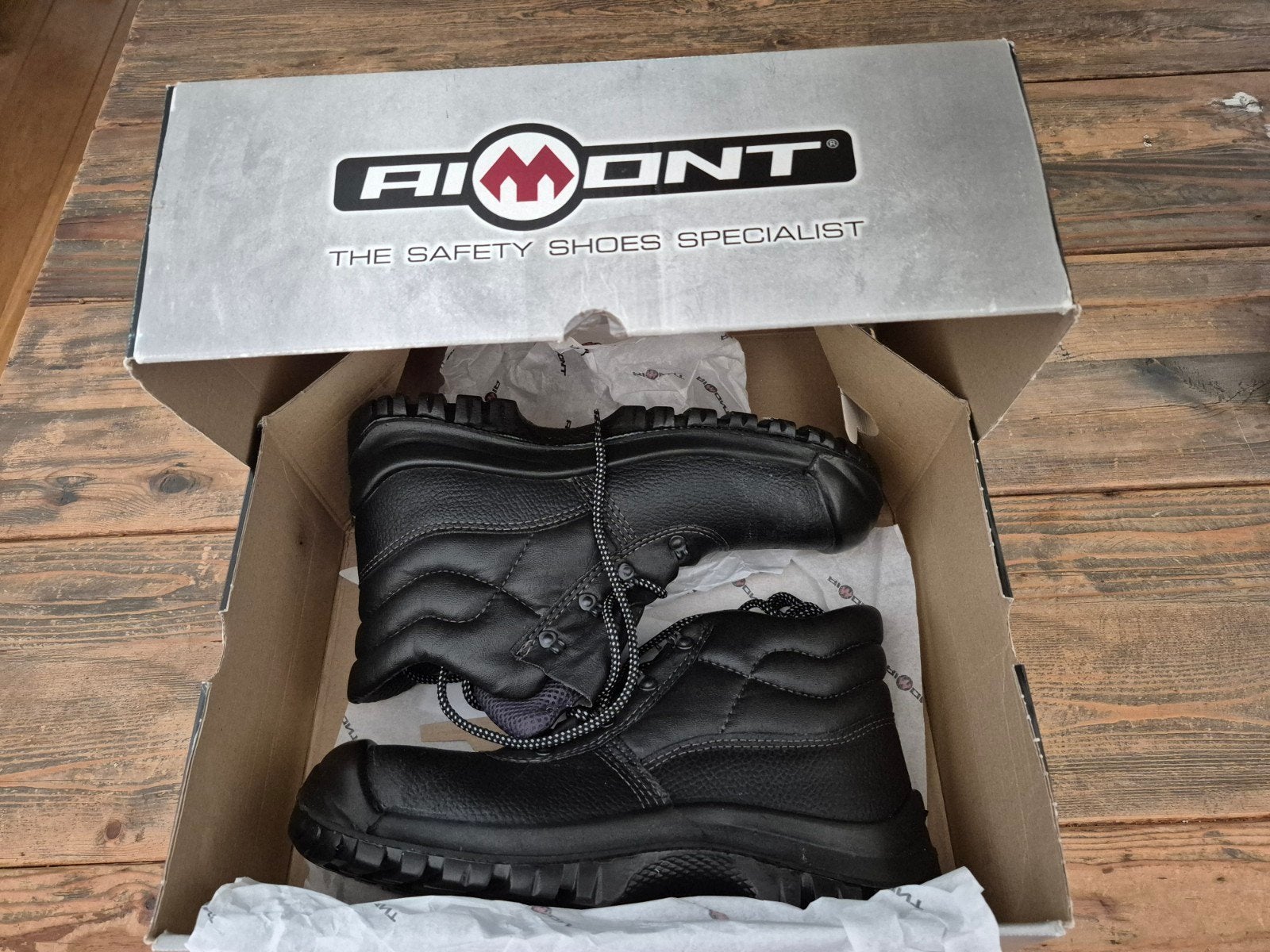 Nieuwe Aimont veiligheidsschoenen, maat 42, Ophalen of Verzenden, Nieuw, Zwart, Werkschoenen