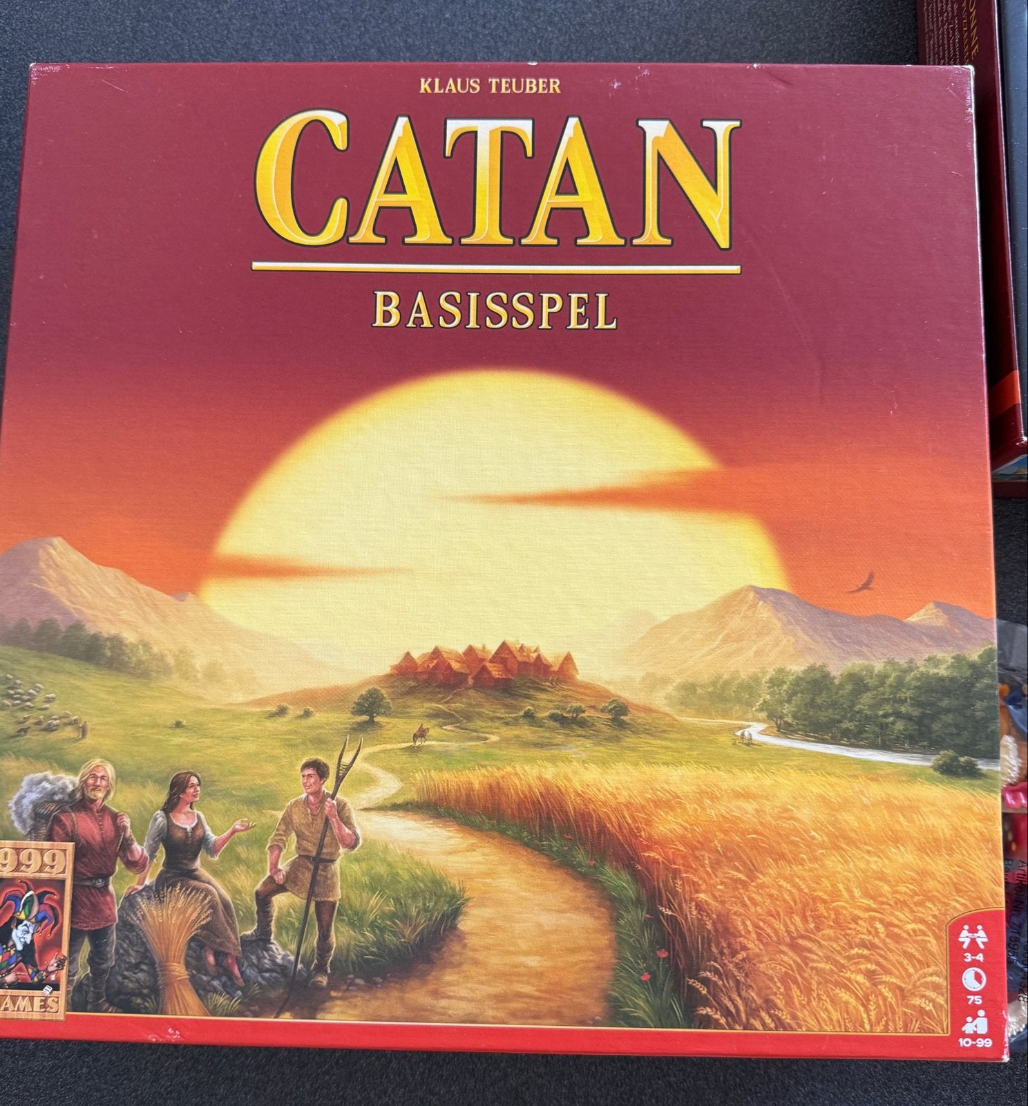 Catan Basisspel - Het populaire bordspel, Drie of vier spelers, Ophalen of Verzenden, Zo goed als nieuw