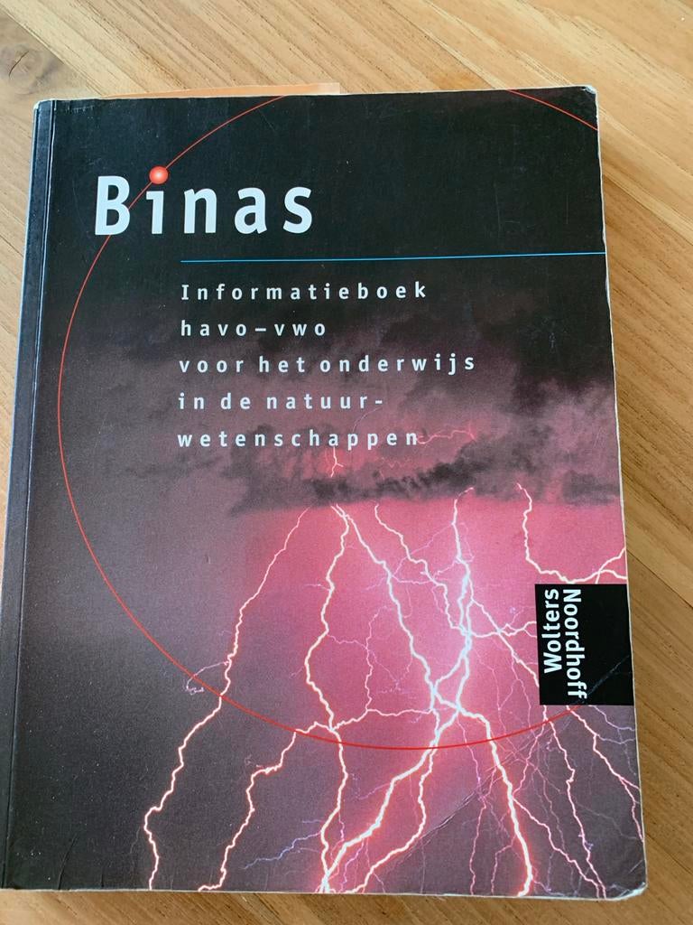 Binas Informatieboek havo-vwo natuurwetenschappen, Boeken, Studieboeken en Cursussen, Ophalen of Verzenden, Beta, Gelezen, Overige niveaus