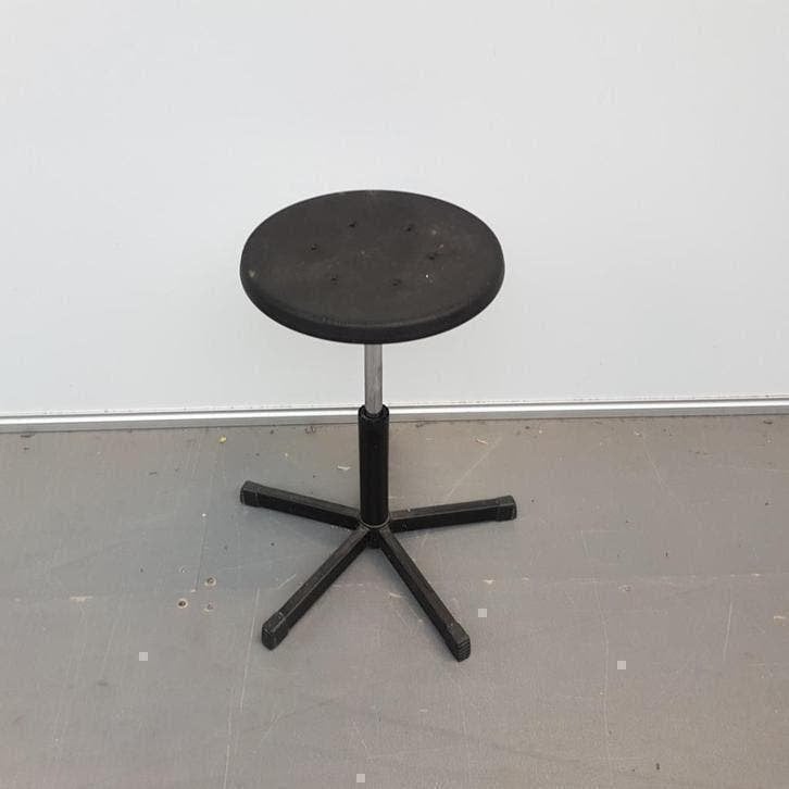 Instelbare werkplaatskruk werkplaatsstoel - ihv 43-62 cm, In hoogte verstelbaar, 60 tot 90 cm, Ophalen of Verzenden, Gebruikt