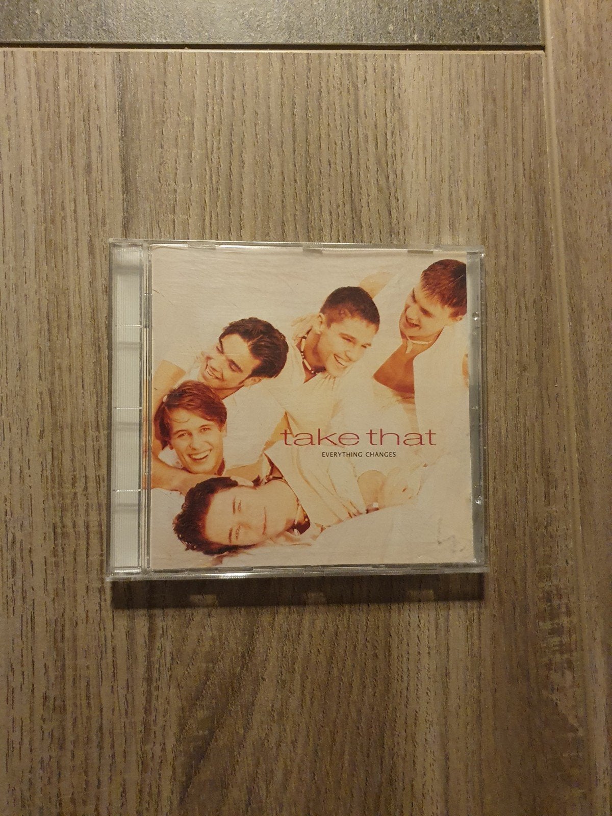 Cd take that. Handtekening op cd, Ophalen of Verzenden