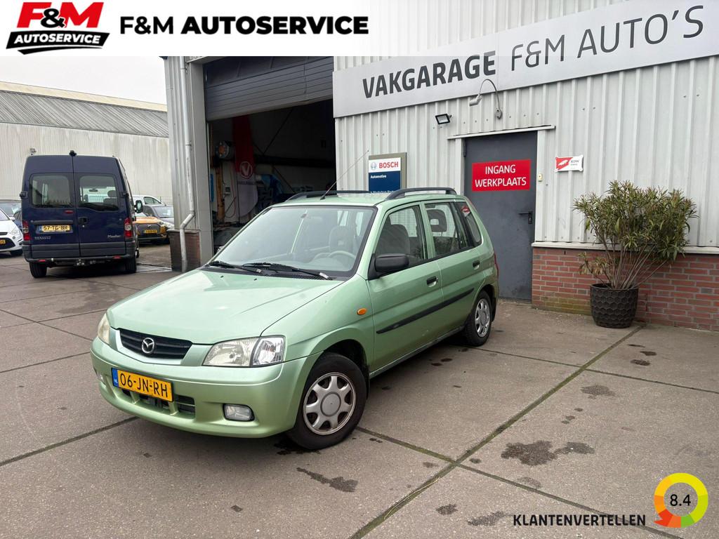 Mazda Demio 1.3 Comfort EXPORT ONLY!, Auto's, Mazda, Bedrijf, Te koop, Demio, Airbags, Alarm, Dakrails, Mistlampen, Startonderbreker
