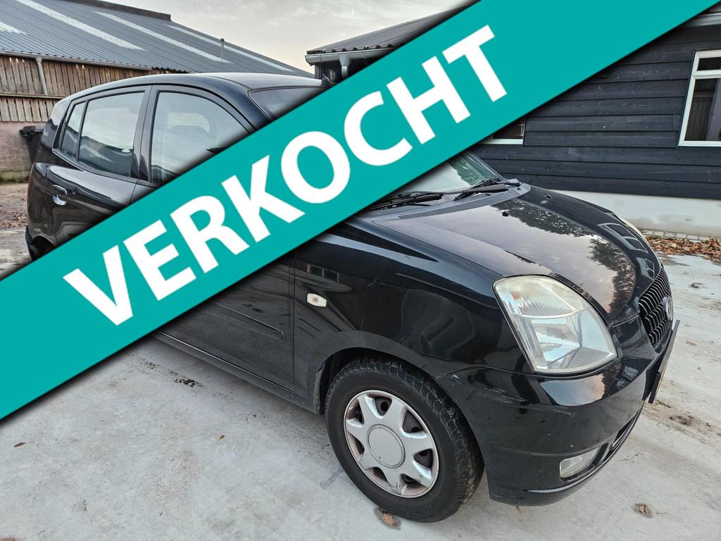 Kia Picanto 1.0 EX/ airco/ stuurbekrachtiging/ bj 2005, Auto's, Voorwielaandrijving, 31 €/maand, 4 cilinders, 400 kg