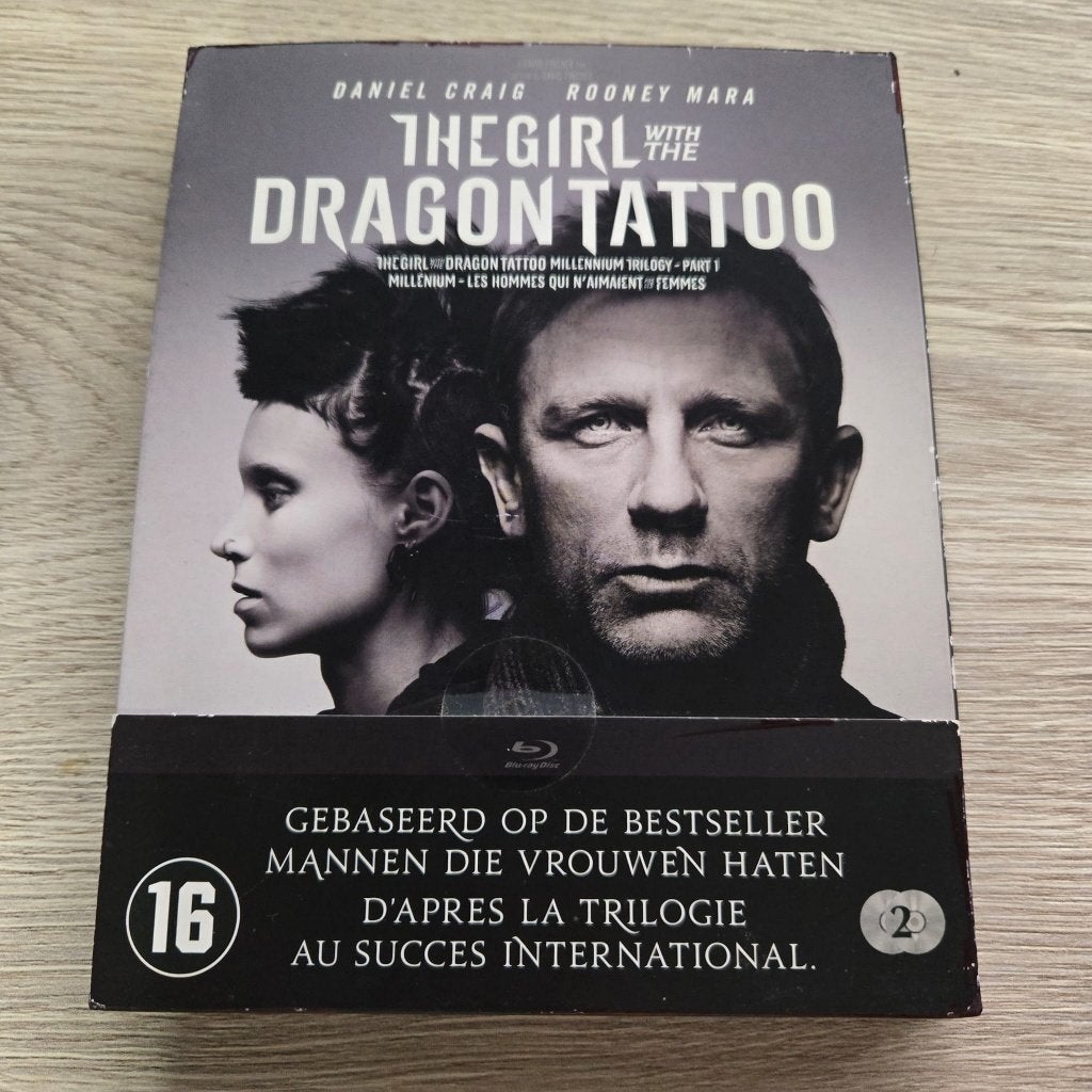 Girl with the Dragon Tattoo (Blu-ray) 4 HALEN = 3 BETALEN, -, -, Actie, Ophalen of Verzenden