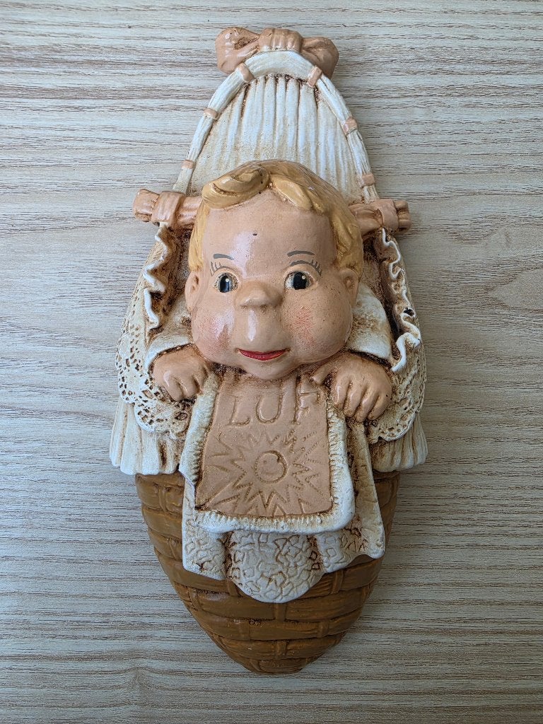 Oude vintage Baby laaf luf, Verzamelen, Efteling, Ophalen of Verzenden, Zo goed als nieuw, Beeldje of Poppetje