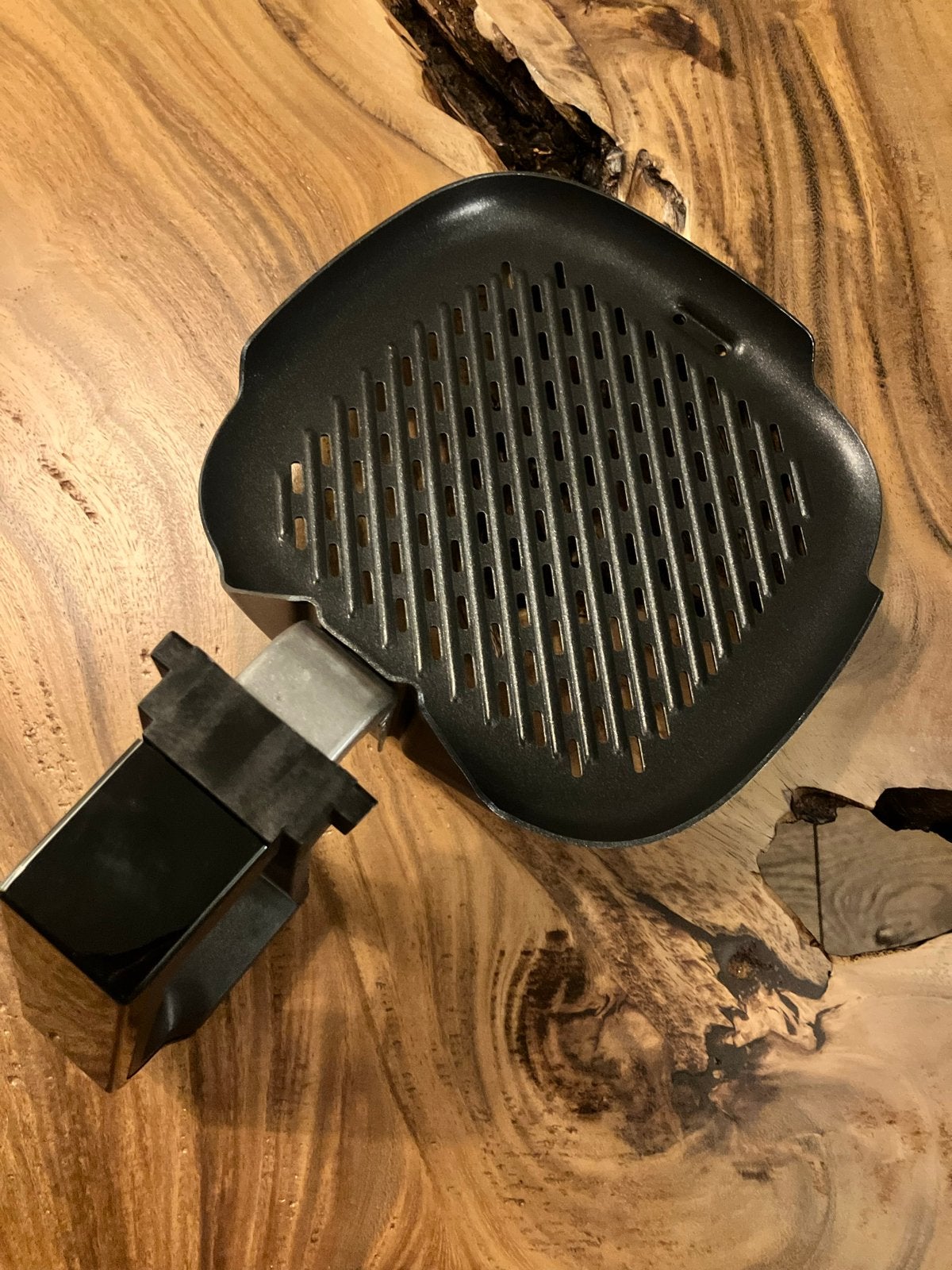 Grillplaat grillpan Airfryer XL Philips 22 cm HD9240 Viva, Ophalen of Verzenden, Zo goed als nieuw, Airfryer XL