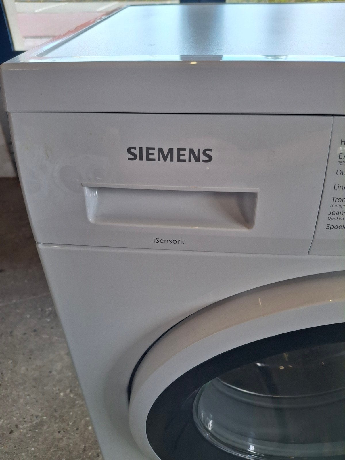 Siemens iSensoric Wasmachine zo goed als nieuw, Ophalen of Verzenden, Voorlader, Kort programma, Info@siemens-home.com