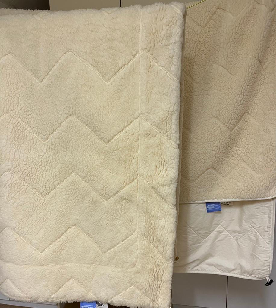 4 seiz.dekbed echte merino wol1 pers.dik en dun dekbed, Ophalen, Overige kleuren, Eenpersoons, Deken of Dekbed