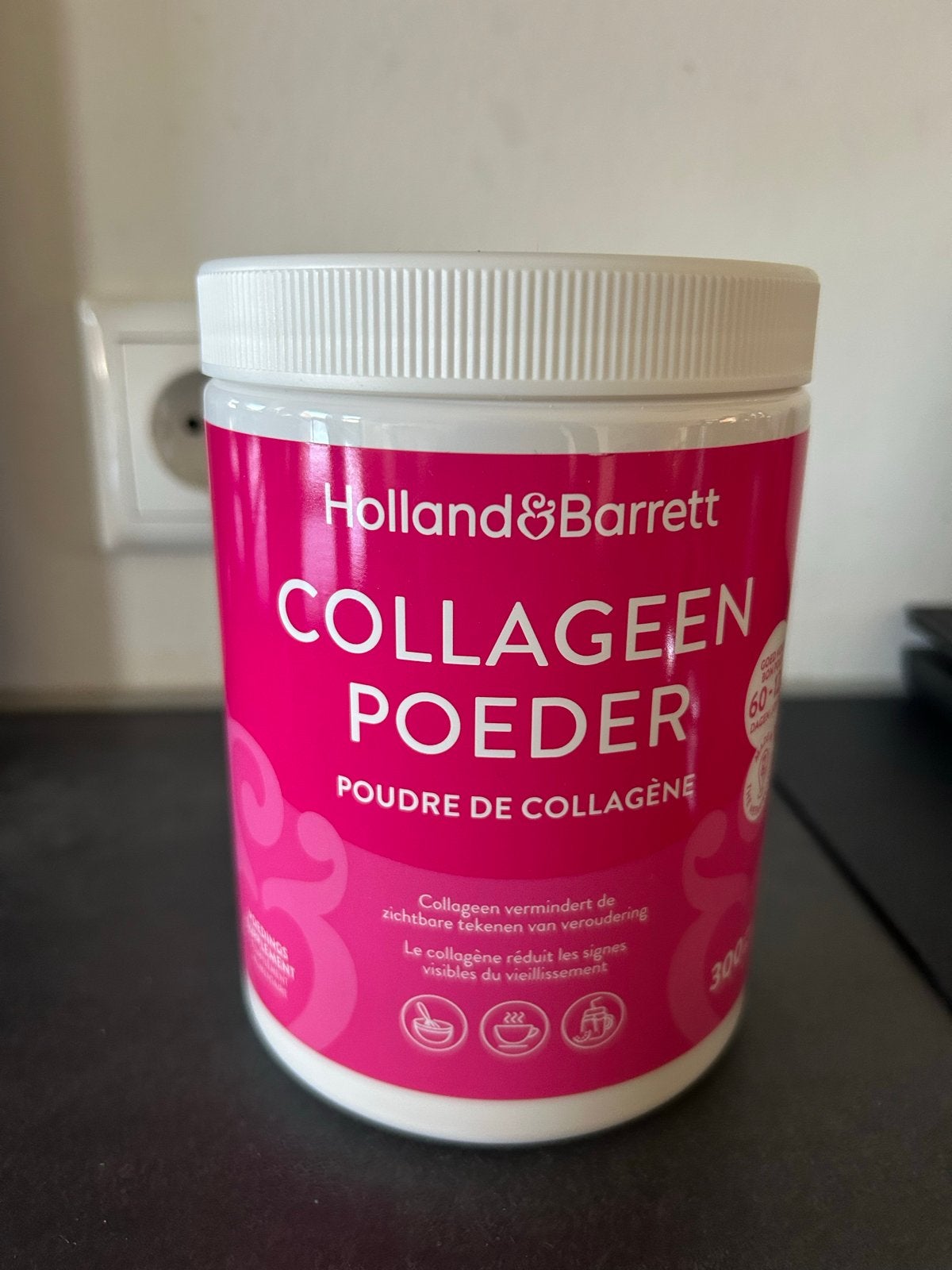 Holland & Barrett Collageen Poeder 300g - Nieuw & Ongeopend, Ophalen of Verzenden, Nieuw, Gehele gezicht, Verzorging