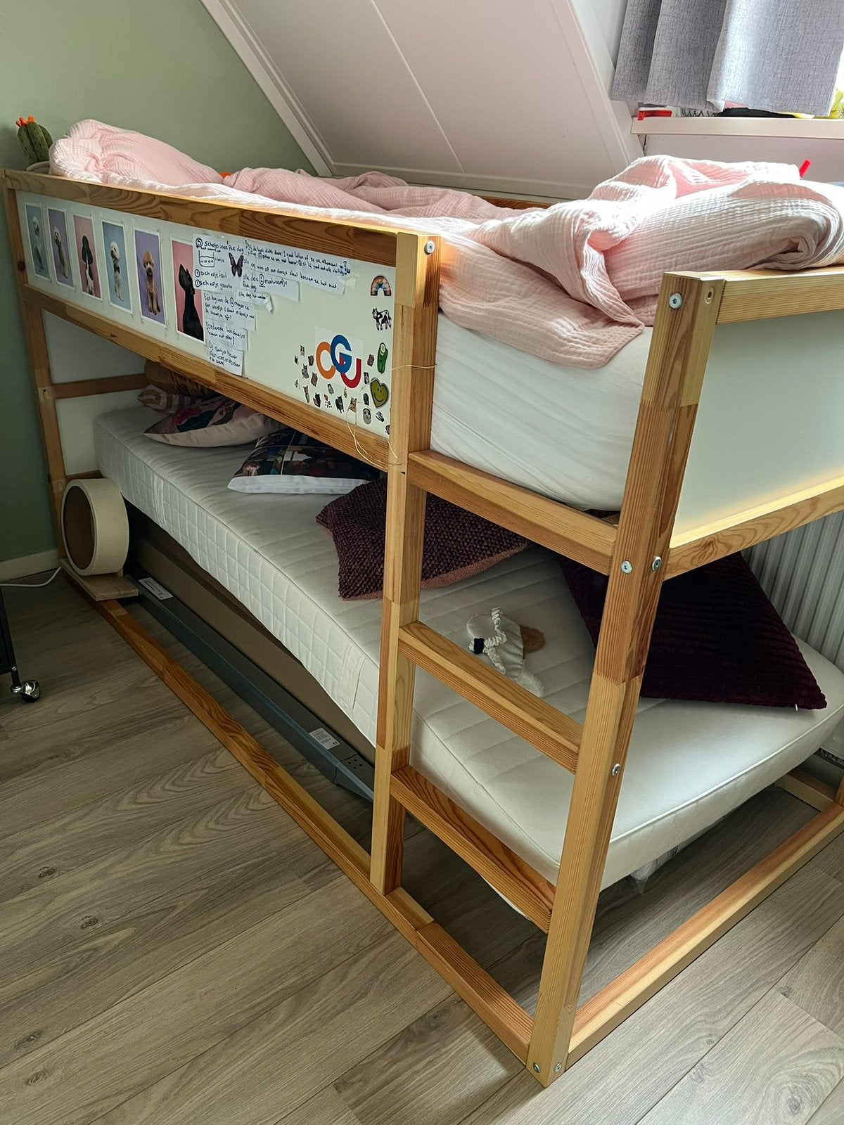 Kura bed Ikea, Kinderen en Baby's, Kinderkamer | Stapelbedden en Hoogslapers, Ophalen, Gebruikt, Halfhoogslaper