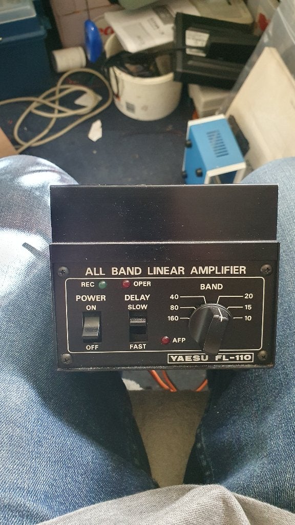 yaesu lineair fl 110, Ophalen of Verzenden, Gebruikt, Zender en Ontvanger