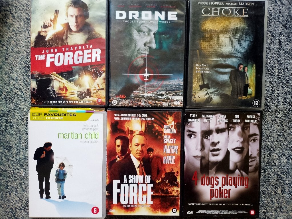 Forger,Drone,Choke,Martian Child,Show of Force, 4 Dogs Poker, Engels, Vanaf 16 jaar, Nederlands, Overige genres