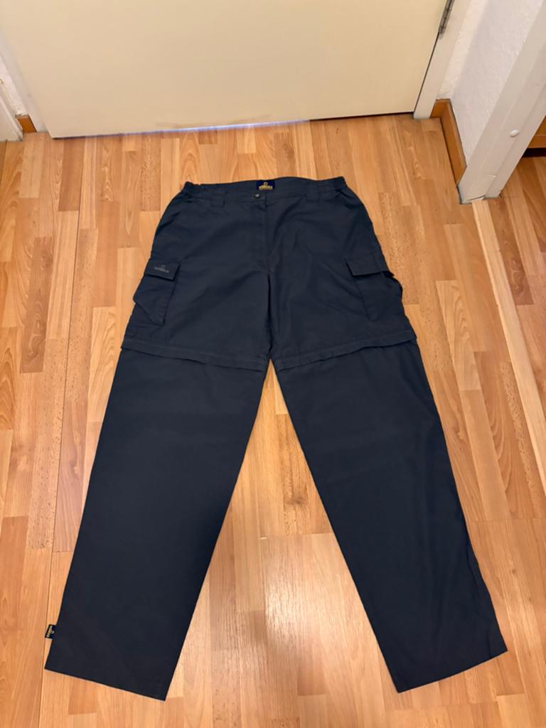 Nomad afritsbare broek - grijs, Ophalen, Gedragen, Maat 48/50 (M), Grijs