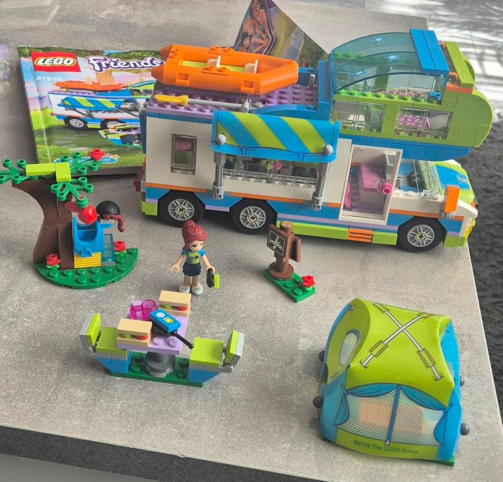 Lego Friends Campervan 41339, Ophalen of Verzenden, Inclusief minifiguren, Lego, Friends