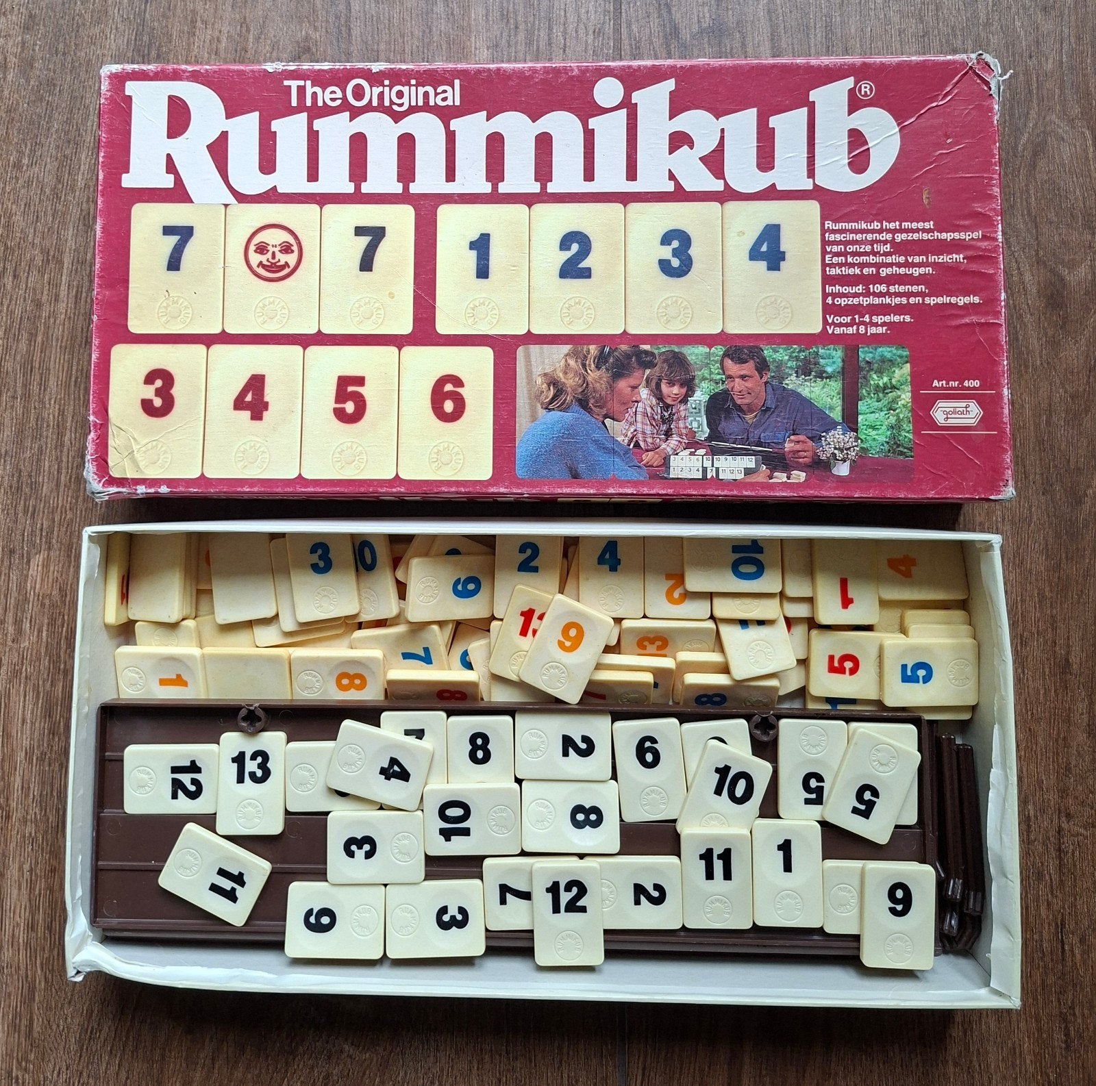 Rummikub grote stenen compleet, Ophalen of Verzenden