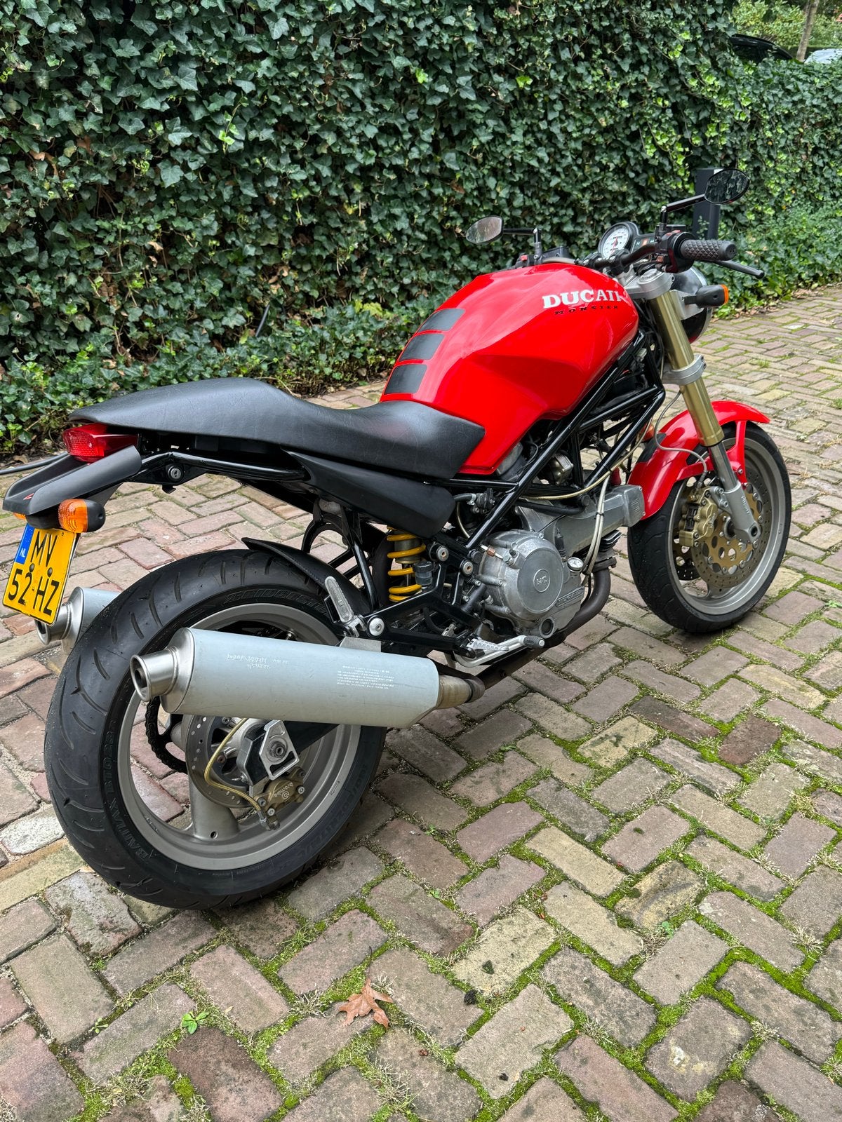 Ducati Monster 600 met 750 blok - Unieke Naked Bike, Motoren, 750 cc, 2 cilinders, Sportuitlaat, Gebruikt