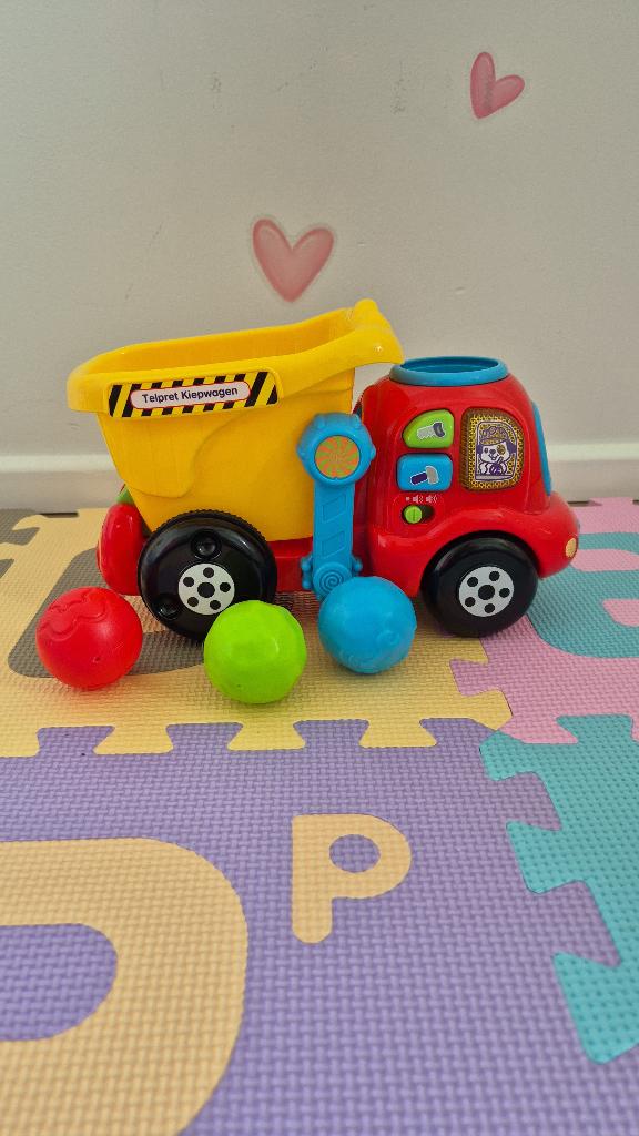 VTech Toet Toet Telpret Kiepwagen, Kinderen en Baby's, Speelgoed | Vtech, Ophalen, Zo goed als nieuw, 2 tot 4 jaar