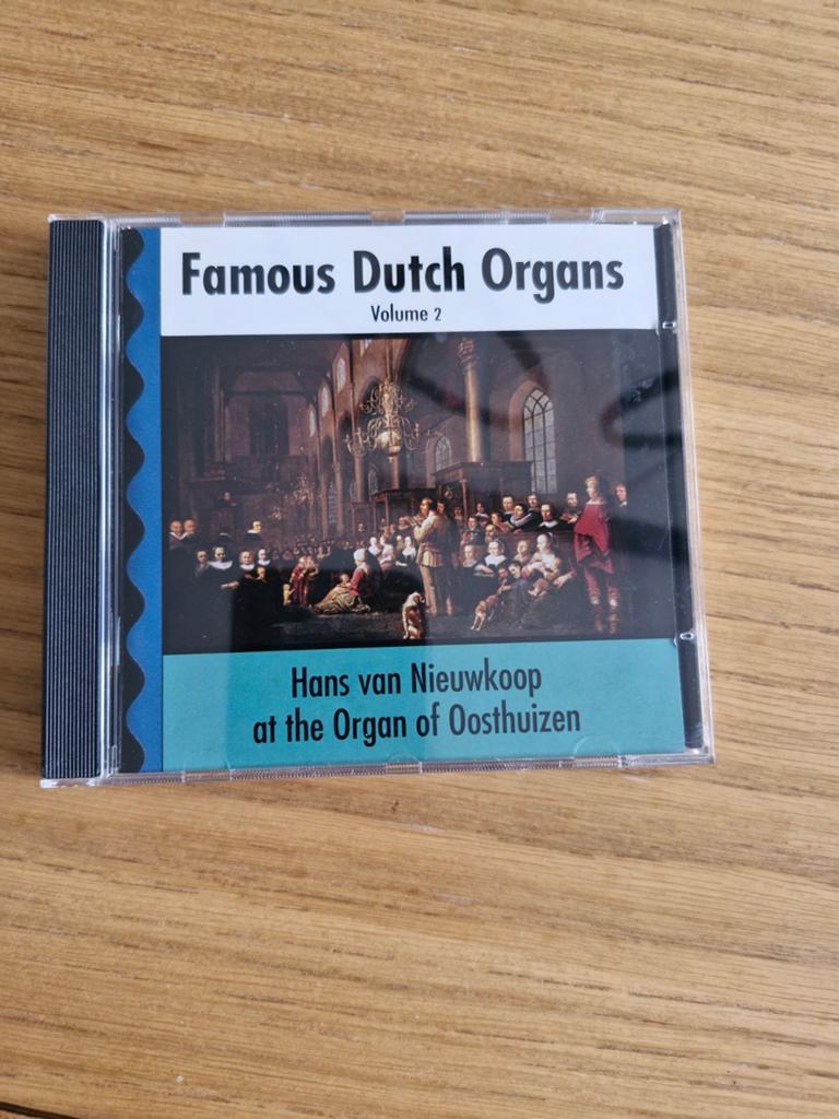 Orgel CD: Hans van Nieuwkoop - Famous Dutch Organs Vol. 2, Cd's en Dvd's, Ophalen of Verzenden, Barok, Gebruikt, Overige typen