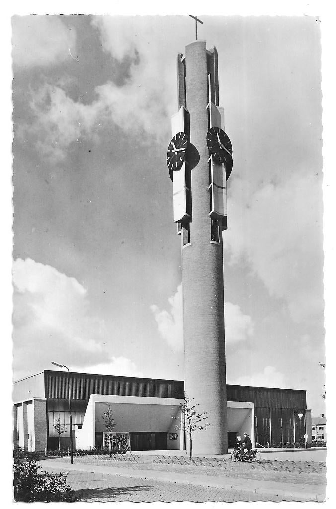 AK Meerveldhoven - d'EKKER, St. Jozefkerk, Verzenden, 1960 tot 1980, Gelopen, Noord-Brabant