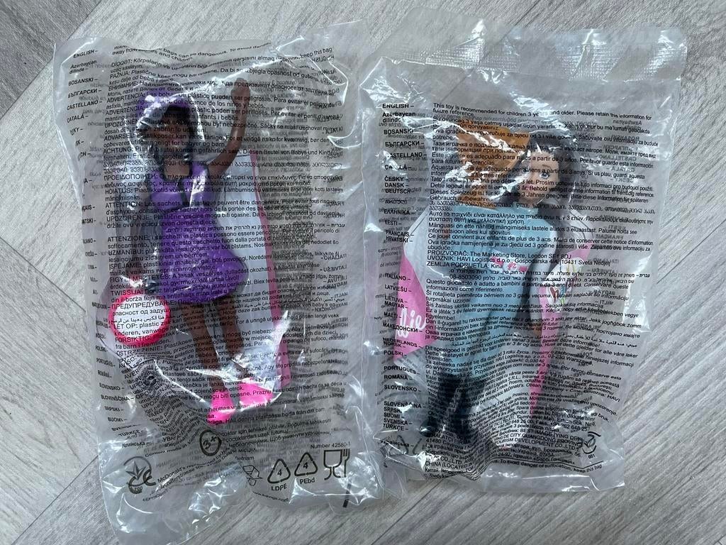 Twee McDonalds Happy Meal Barbie poppetjes (Nieuw), Ophalen of Verzenden, Nieuw