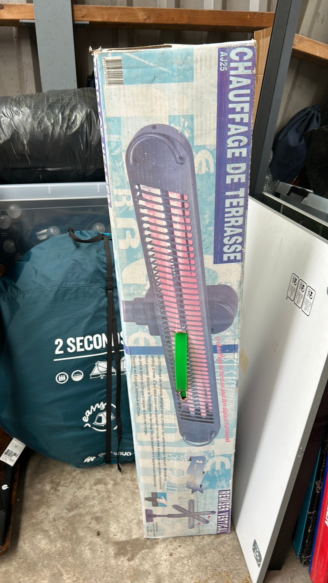 Te koop: nieuwe staande terrasverwarmer, Draaibaar, Vloer, Nieuw, Ophalen