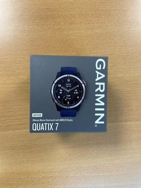Nieuwe Garmin Quatix 7 Sapphire Smartwatch - 2 jaar garantie, Blauw, Garmin, Nieuw, Ophalen of Verzenden