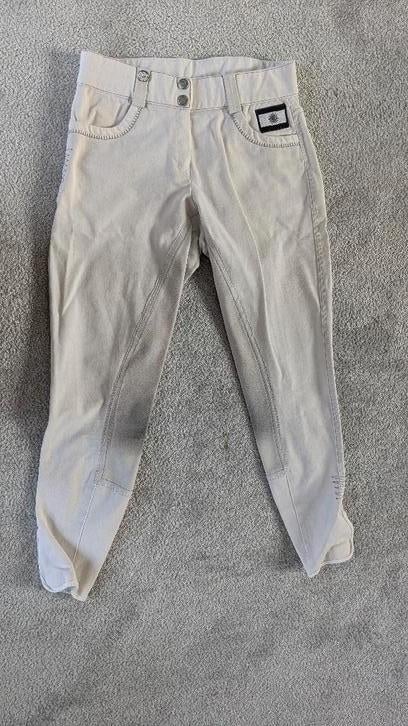 Gratis rijbroek wit maat 38/40 HV Polo, Ophalen, Gebruikt, Dressuur, Onderkleding