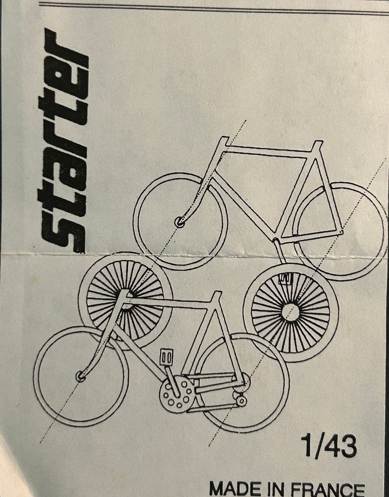 Fiets  1/43 kit Laser gesneden Starter, Ophalen of Verzenden, Nieuw, Overige typen, Overige merken