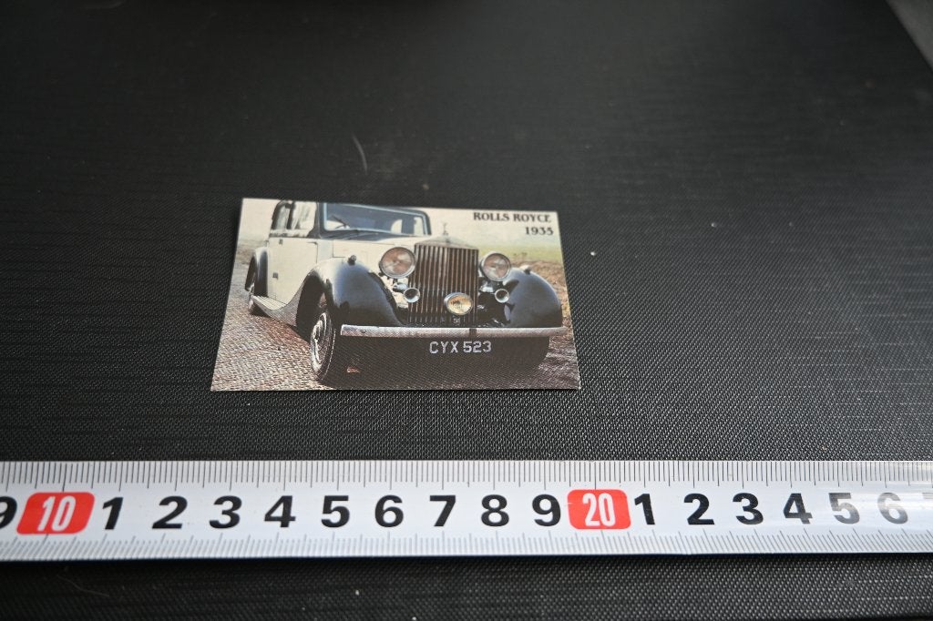 sticker Oldtimer ROLLS ROYCE 1935, Ophalen, Zo goed als nieuw