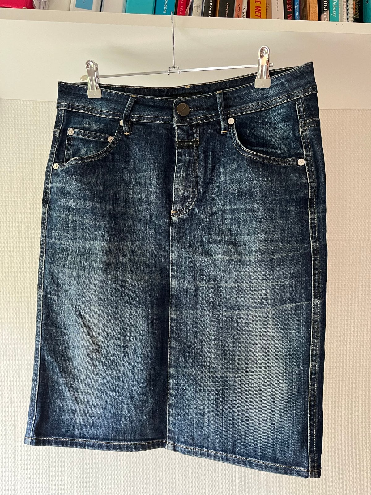 Closed spijkerrok maat 30 (M) jeans rok, Kleding | Dames, Maat 38/40 (M), Blauw, Ophalen of Verzenden, Gedragen