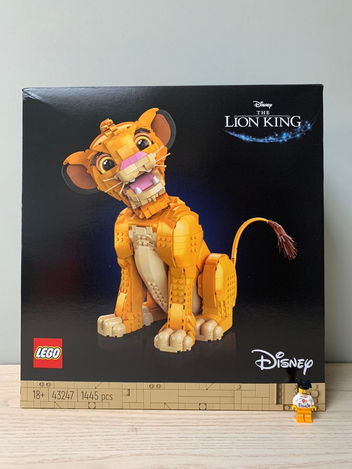Lego set 43247 disney Simba de leeuwenkoning, Lego, Nieuw, Ophalen of Verzenden, Disney