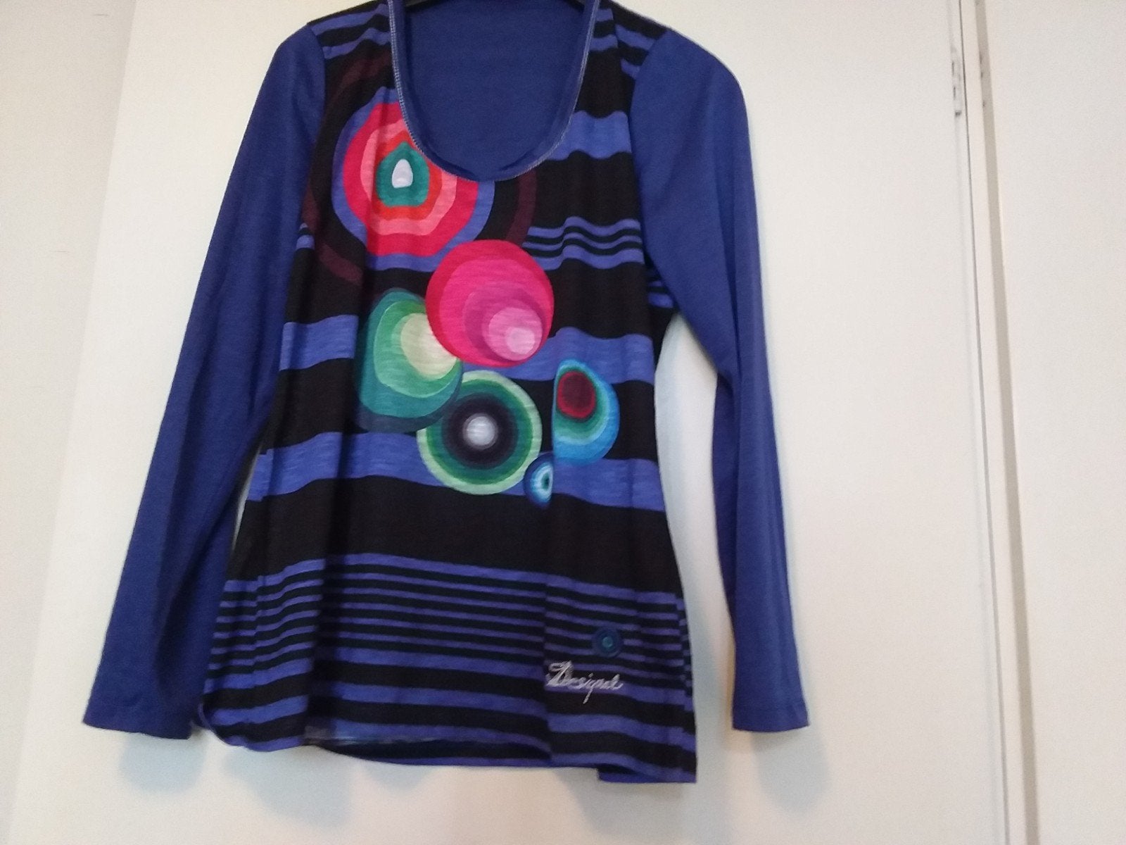 Desigual, Ophalen of Verzenden, Zo goed als nieuw, Maat 38/40 (M), Korte mouw