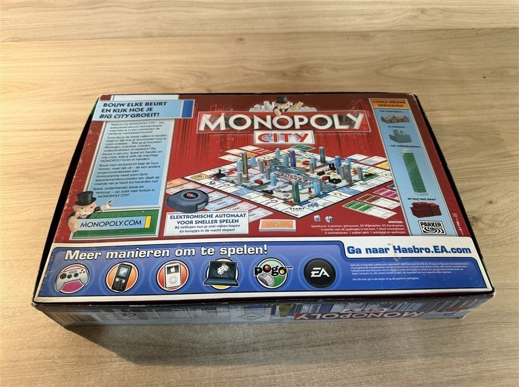 monopoly city - s6946, Hobby en Vrije tijd, Gezelschapsspellen | Bordspellen, Verzenden, Zo goed als nieuw