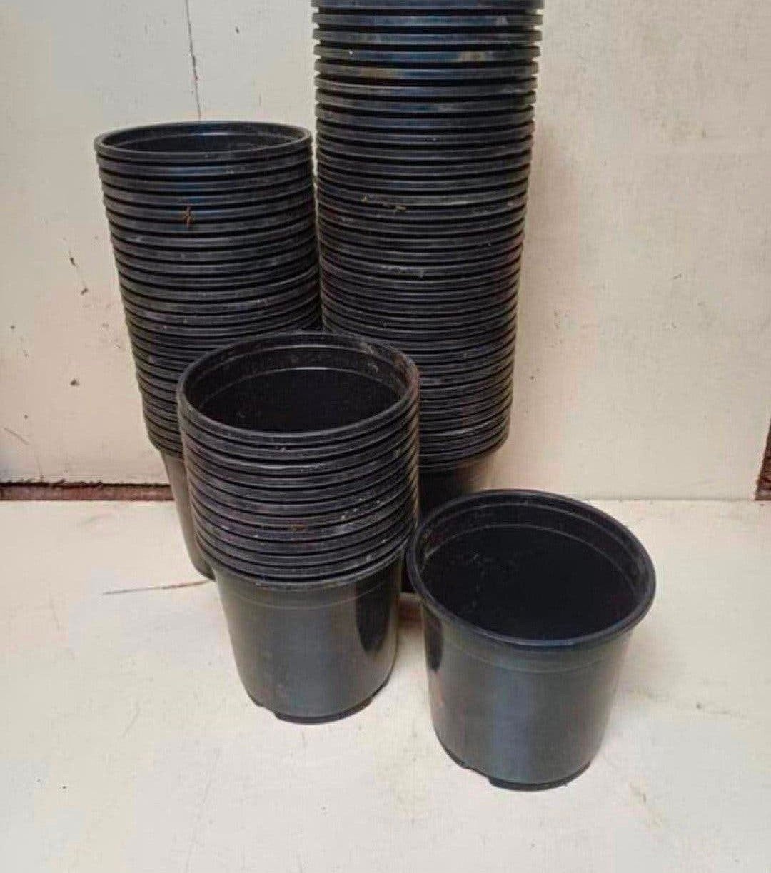 kweekpotten plantenpotten bloempotten 17 cm, Kunststof, Gebruikt, Rond, Ophalen of Verzenden