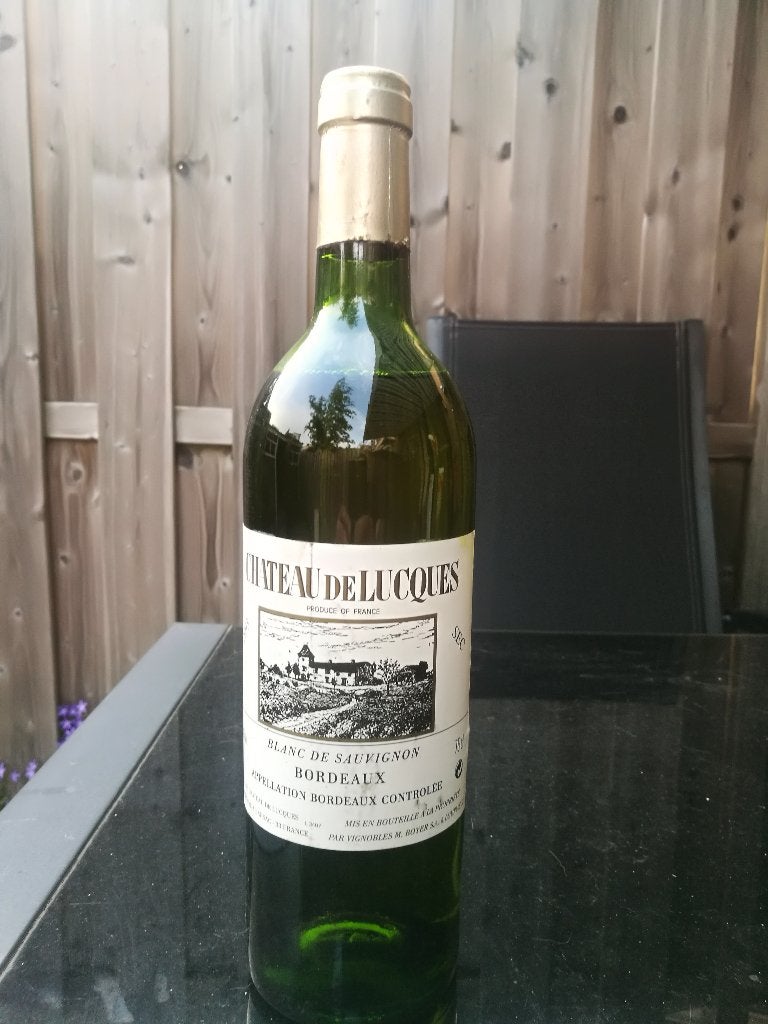 CHATEAU DE LUCQUES 1993, BORDEAUX, Verzamelen, Wijnen, Frankrijk, Nieuw, Ophalen of Verzenden, Witte wijn
