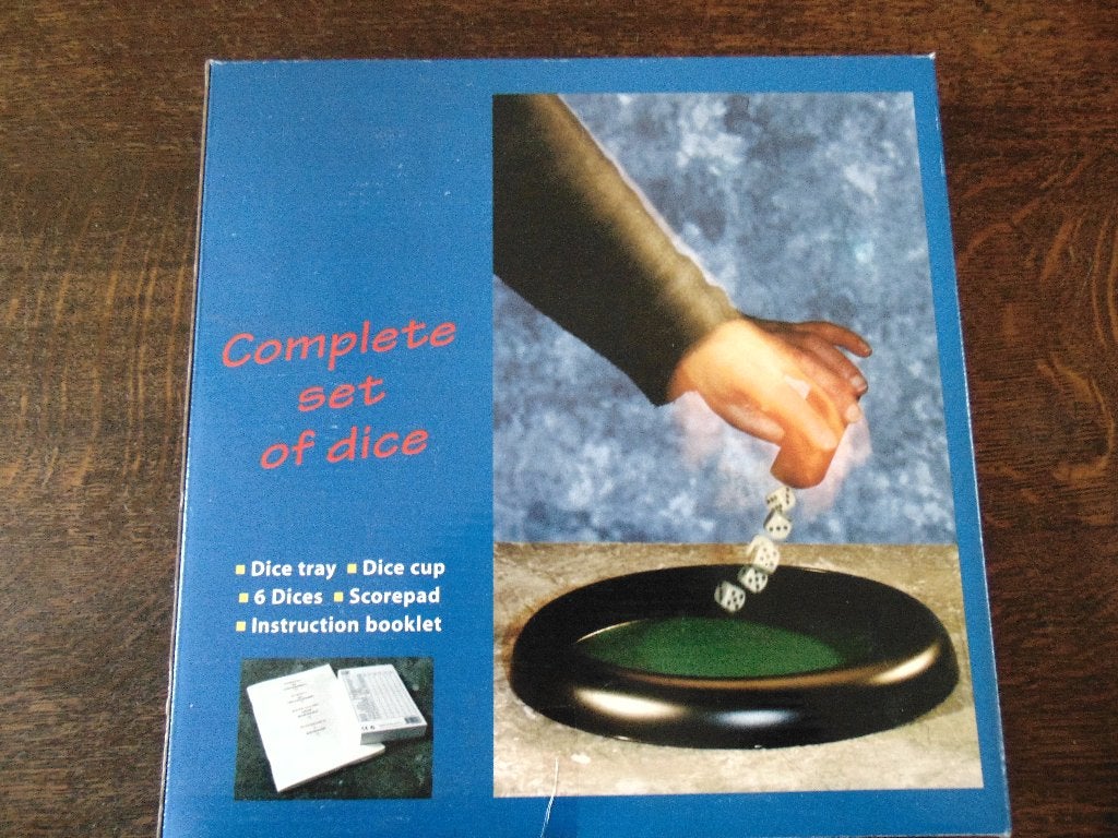 Yahtzee Met Dobbelpiste Als Nieuw, Hobby en Vrije tijd, Een of twee spelers, Ophalen of Verzenden, Zo goed als nieuw